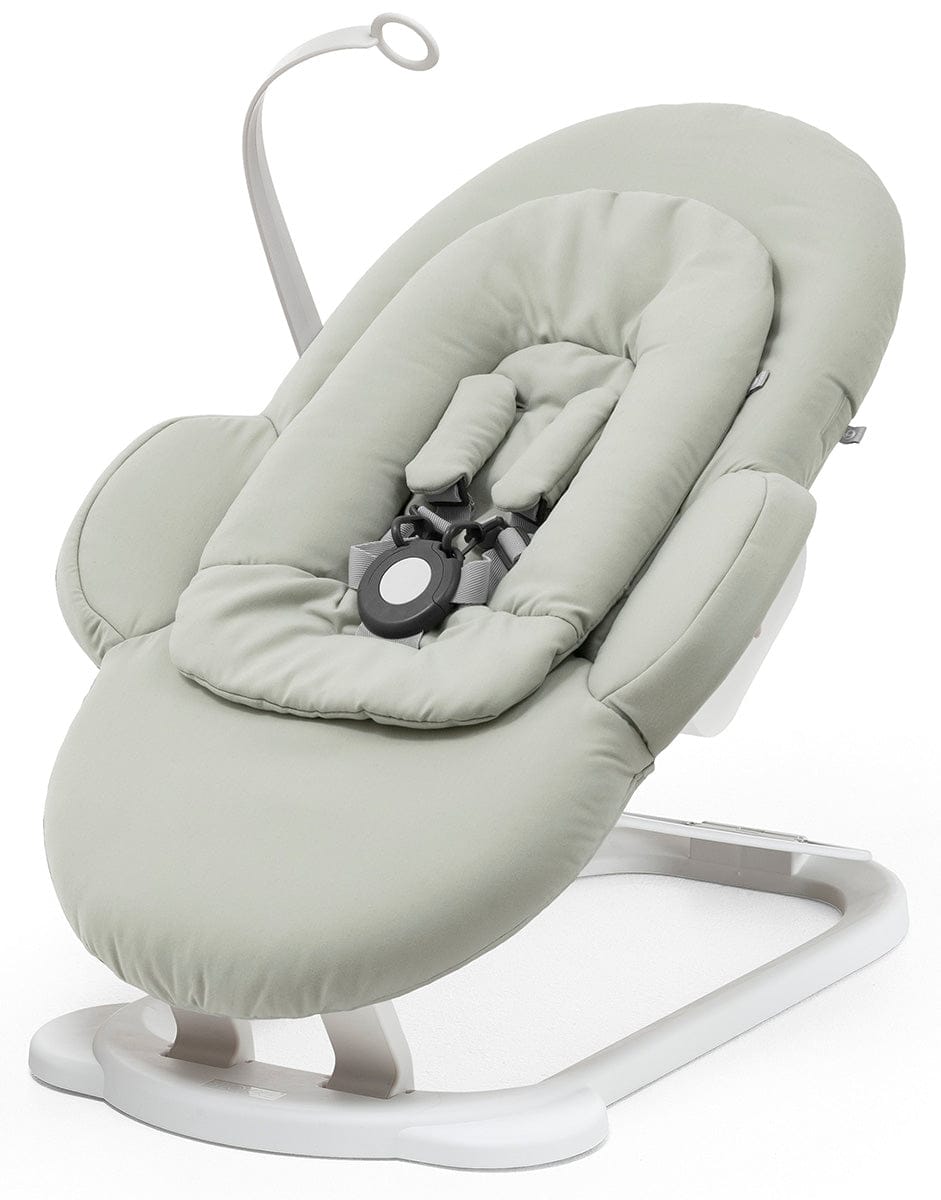 Stokke Steps Bouncer - White / Soft Sage