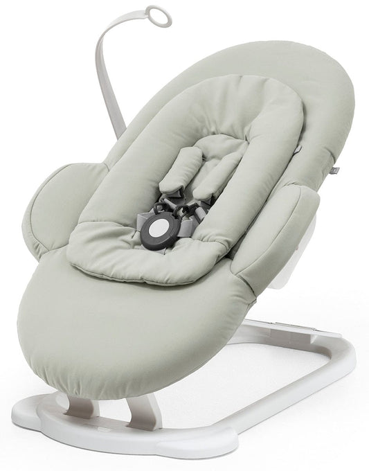 Stokke Steps Bouncer - White / Soft Sage