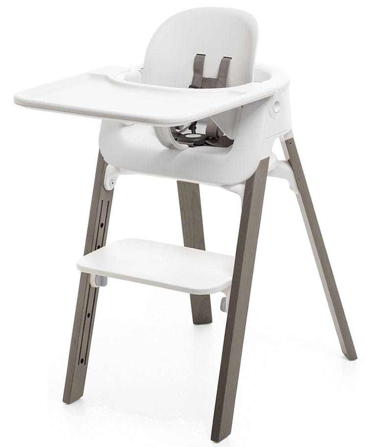 Stokke Steps Complete High Chair - White/Hazy Grey