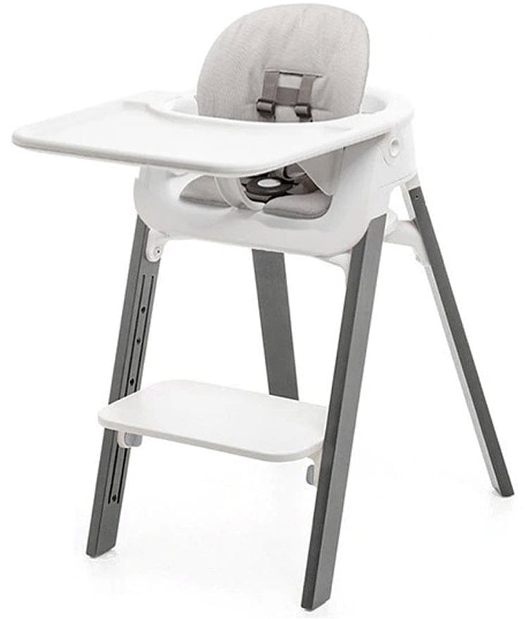 Stokke Steps Complete High Chair - White/Storm Grey/Grey