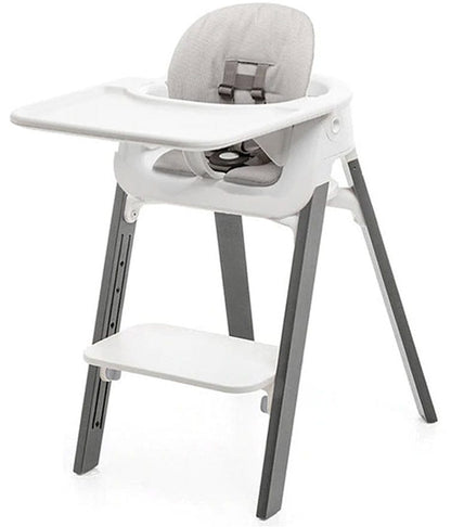 Stokke Steps Complete High Chair - White/Storm Grey/Grey