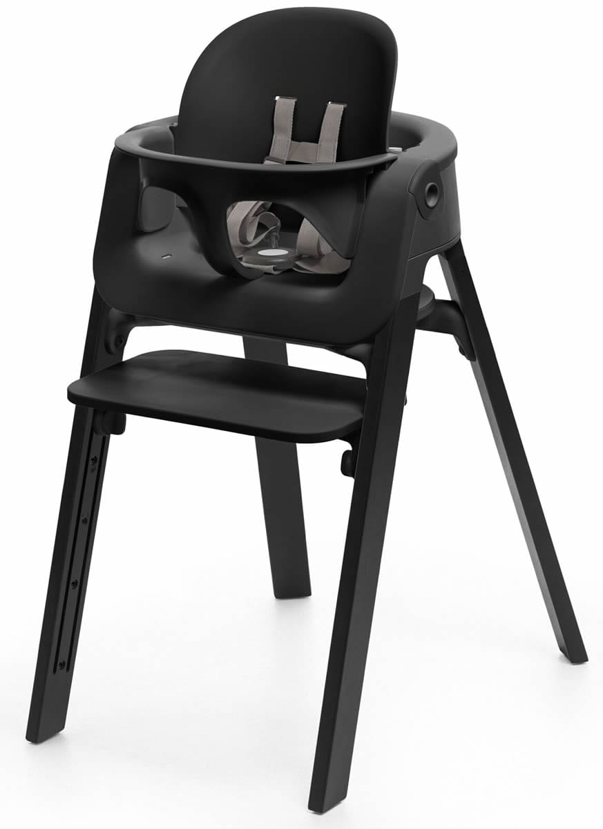 Stokke Steps High Chair - Black/Oak Black