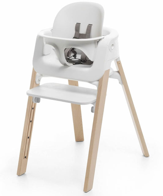 Stokke Steps High Chair - White/Natural