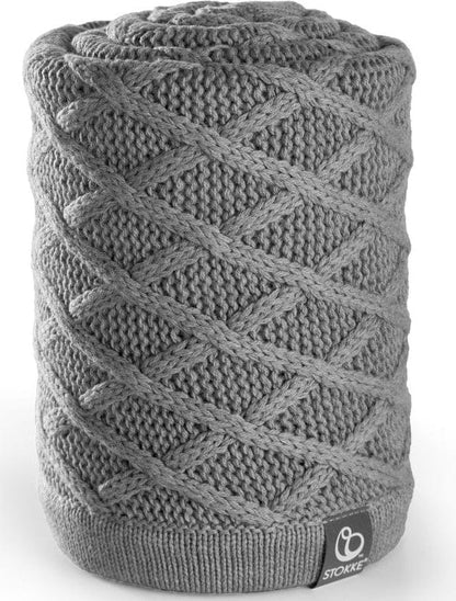 Stokke Stroller Blanket - Cable Grey