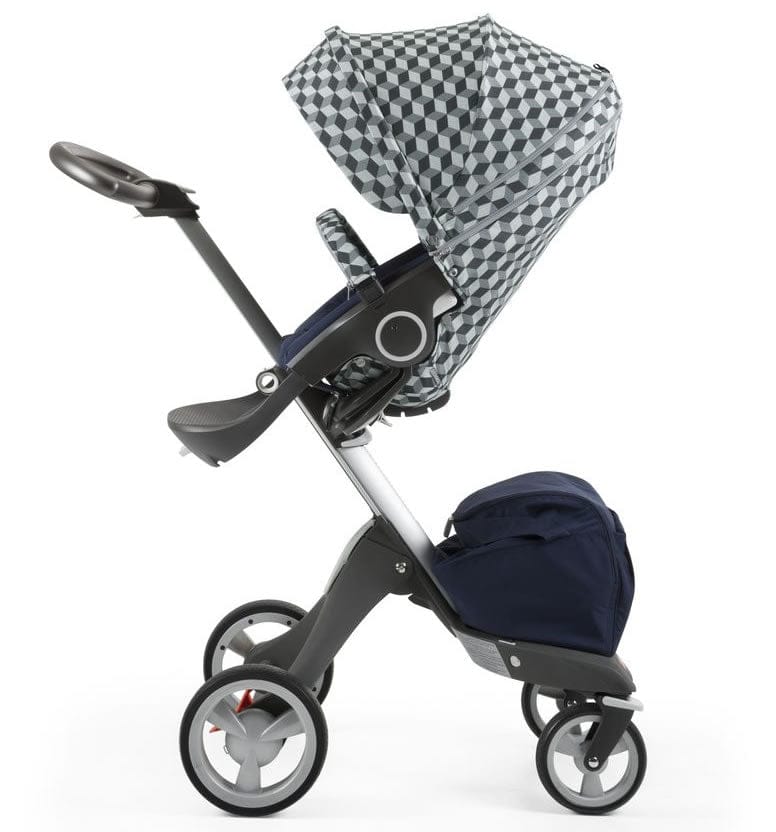 Stokke Stroller Seat Style Kit - Grey Cube