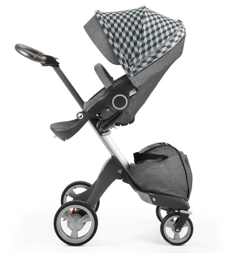 Stokke Stroller Seat Style Kit - Grey Cube