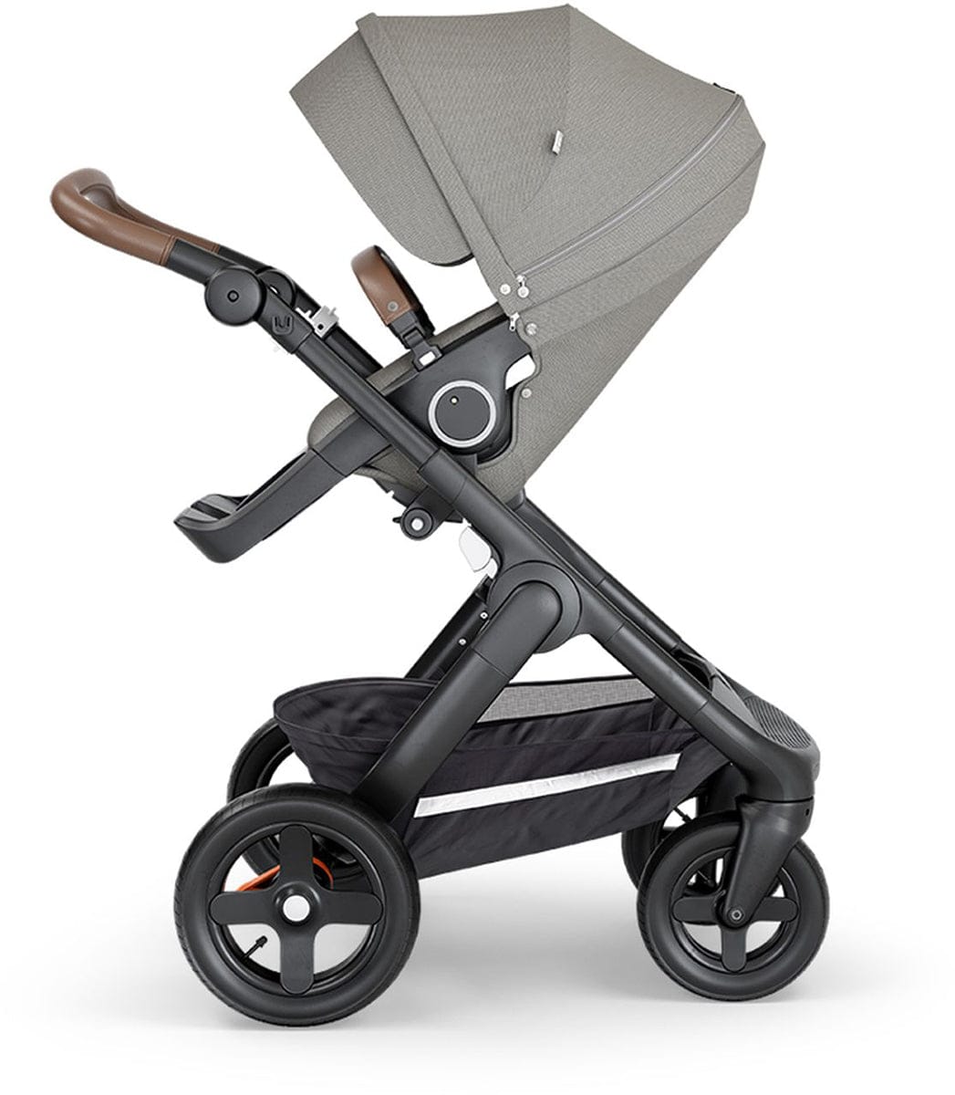 Stokke Trailz All-Terrain Stroller - Black/Brushed Grey