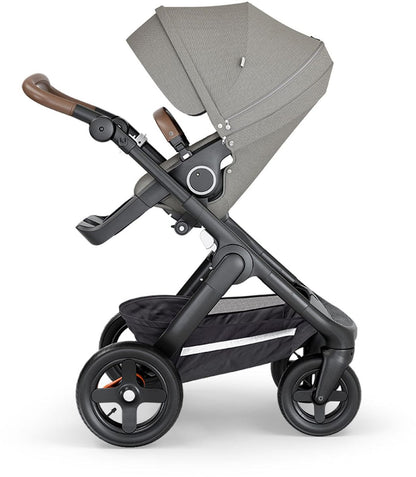 Stokke Trailz All-Terrain Stroller - Black/Brushed Grey