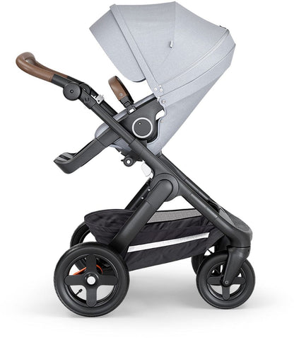 Stokke Trailz All-Terrain Stroller - Black/Grey Melange