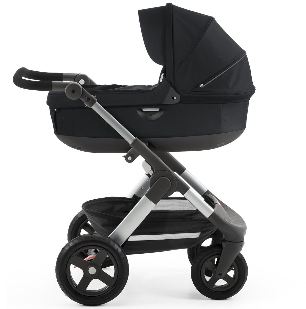Stokke Trailz Stroller & Carrycot - Black - 435406-282308