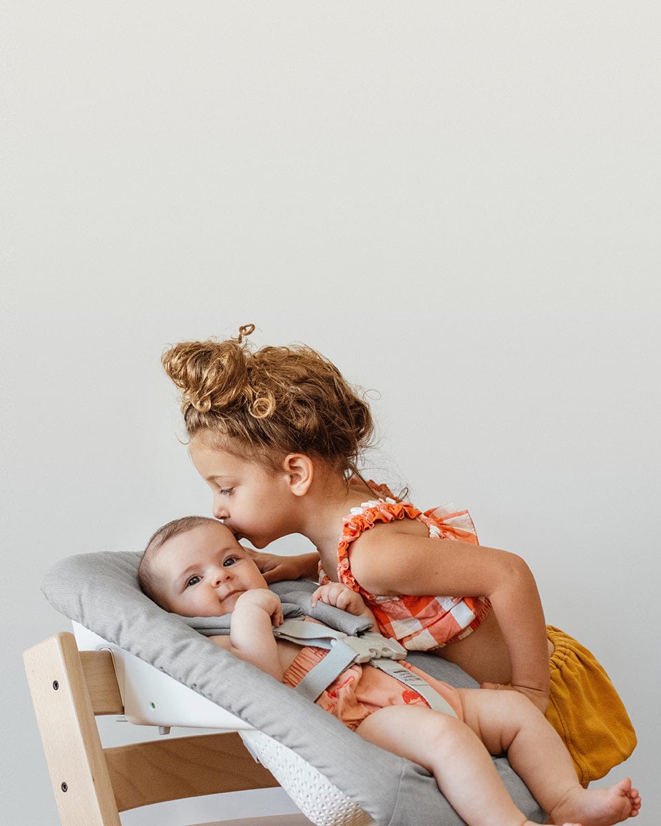 Stokke Tripp Trapp Chair + Newborn Set Bundle - White - 586600