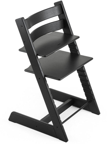 Stokke Tripp Trapp Chair - Oak - Black - 529302
