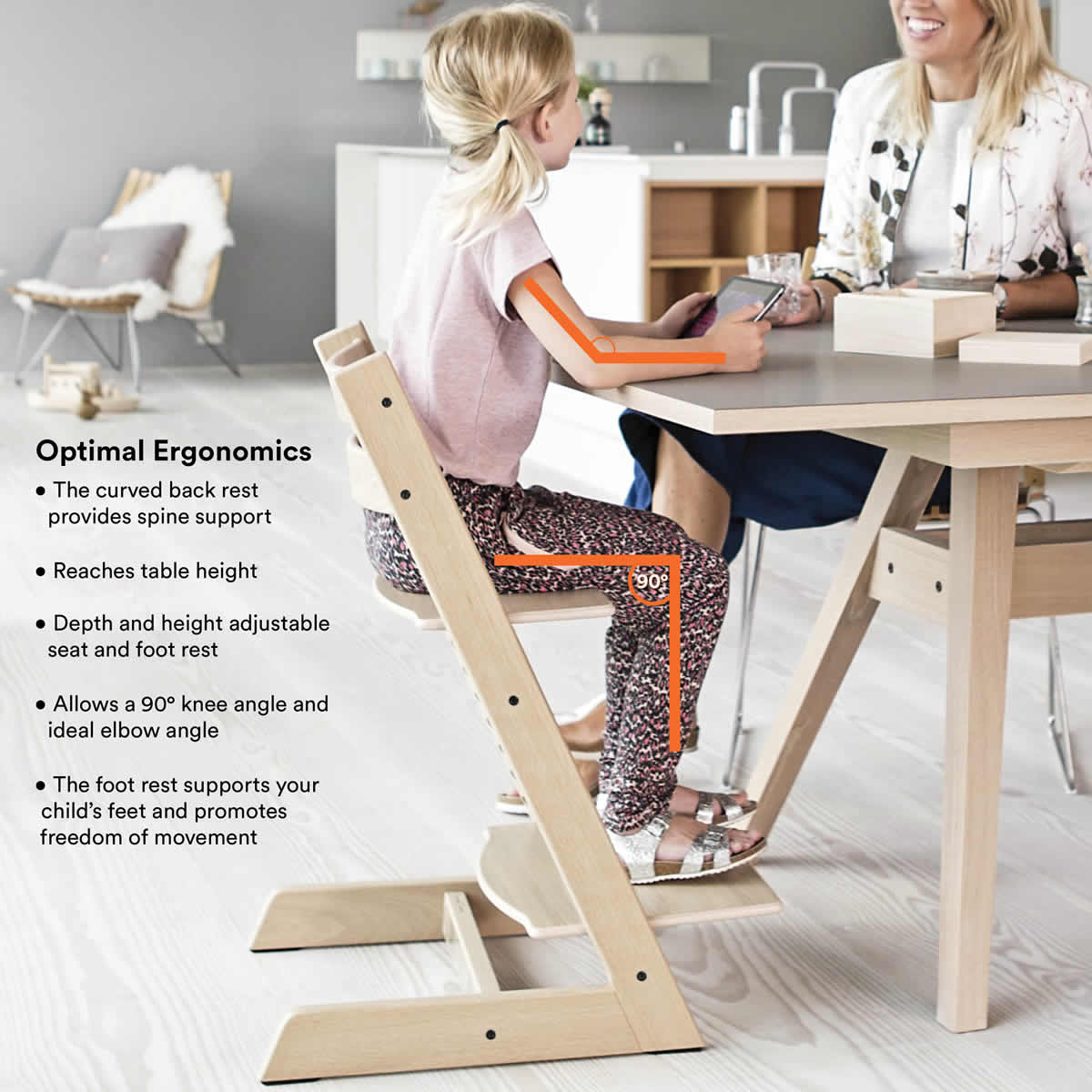 Stokke Tripp Trapp Chair -Oak - Natural - 529301
