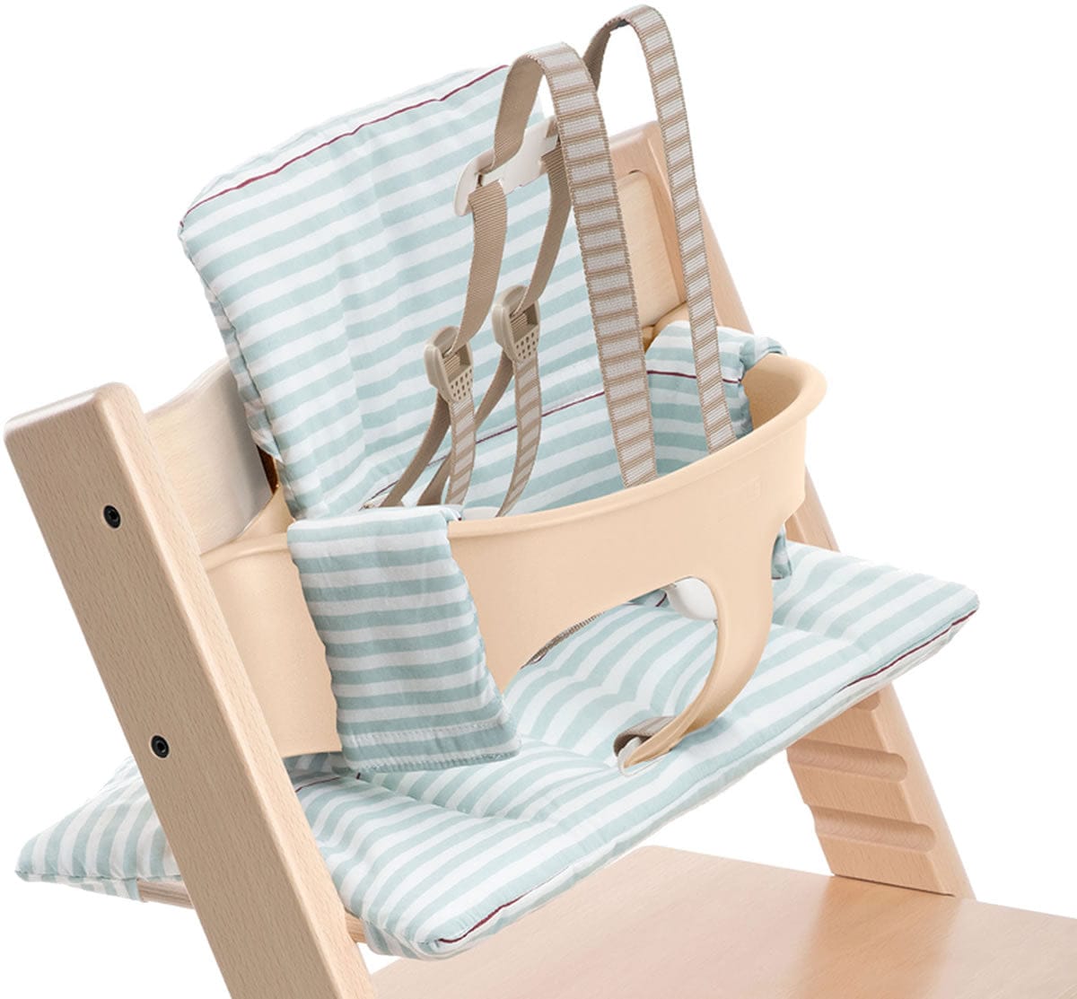 Stokke Tripp Trapp Cushion - Aqua Stripes