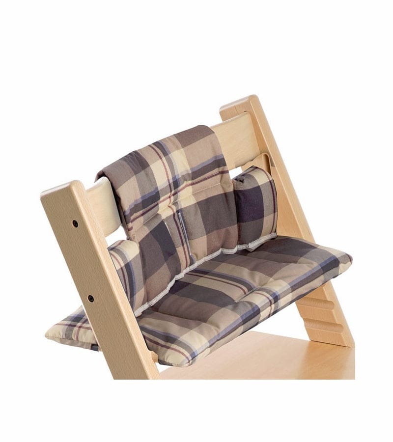 Stokke Tripp Trapp Cushion Premium - Tartain Blue