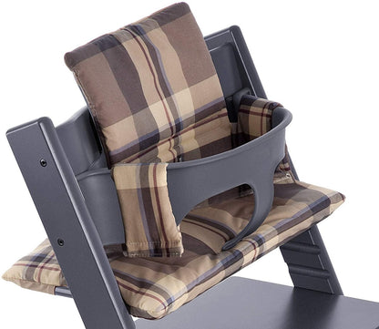 Stokke Tripp Trapp Cushion Premium - Tartain Blue