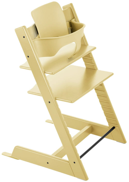 Stokke Tripp Trapp High Chair & Baby Set 2018 Wheat Yellow