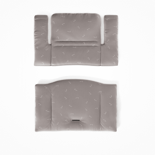 Tripp Trapp High Chair and Cushion with Stokke Tray - Natural / Icon Grey