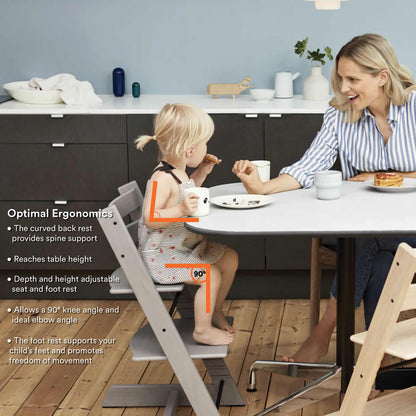 Stokke Tripp Trapp High Chair - Hazy Grey - 537000