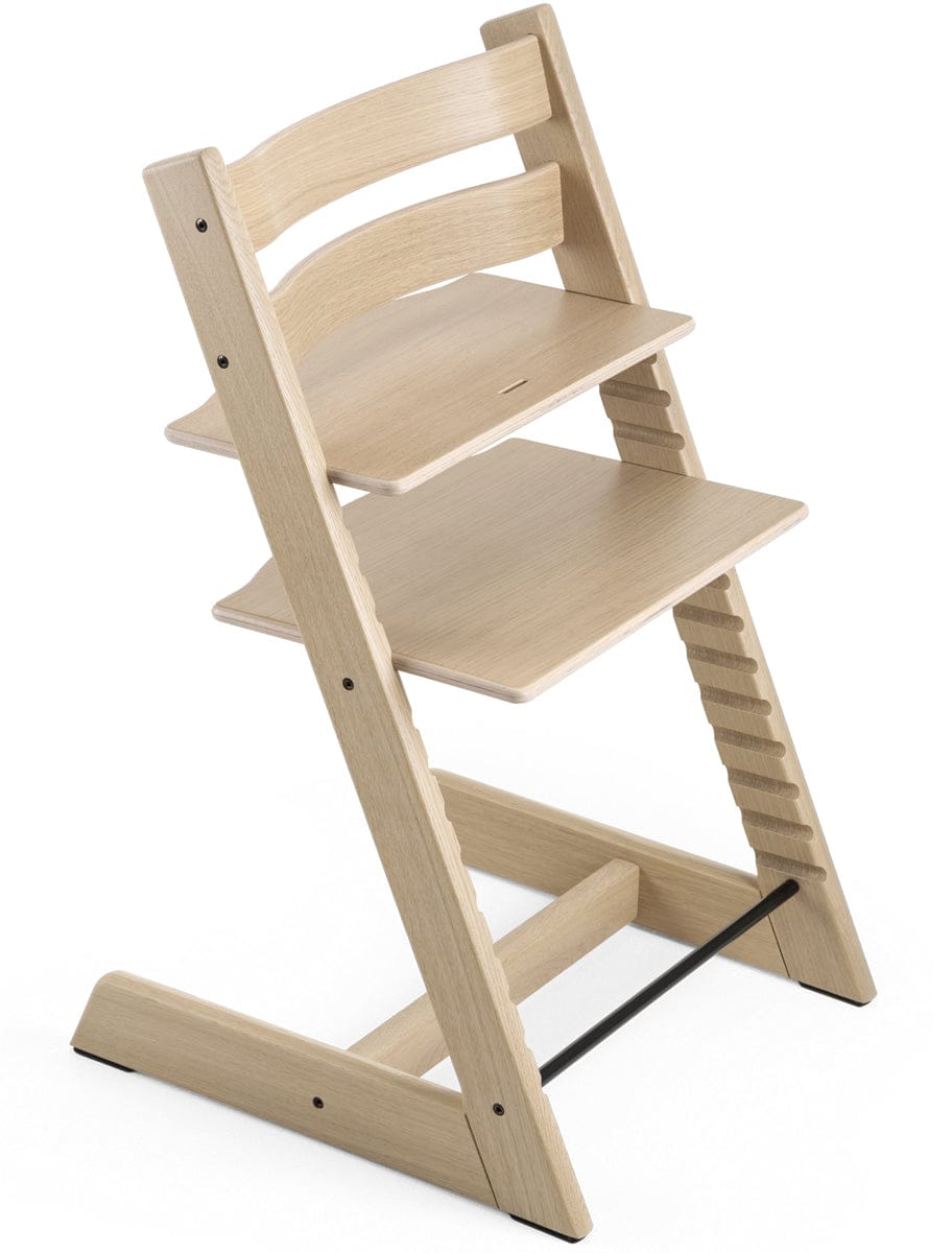 Stokke Tripp Trapp Oak High Chair - White