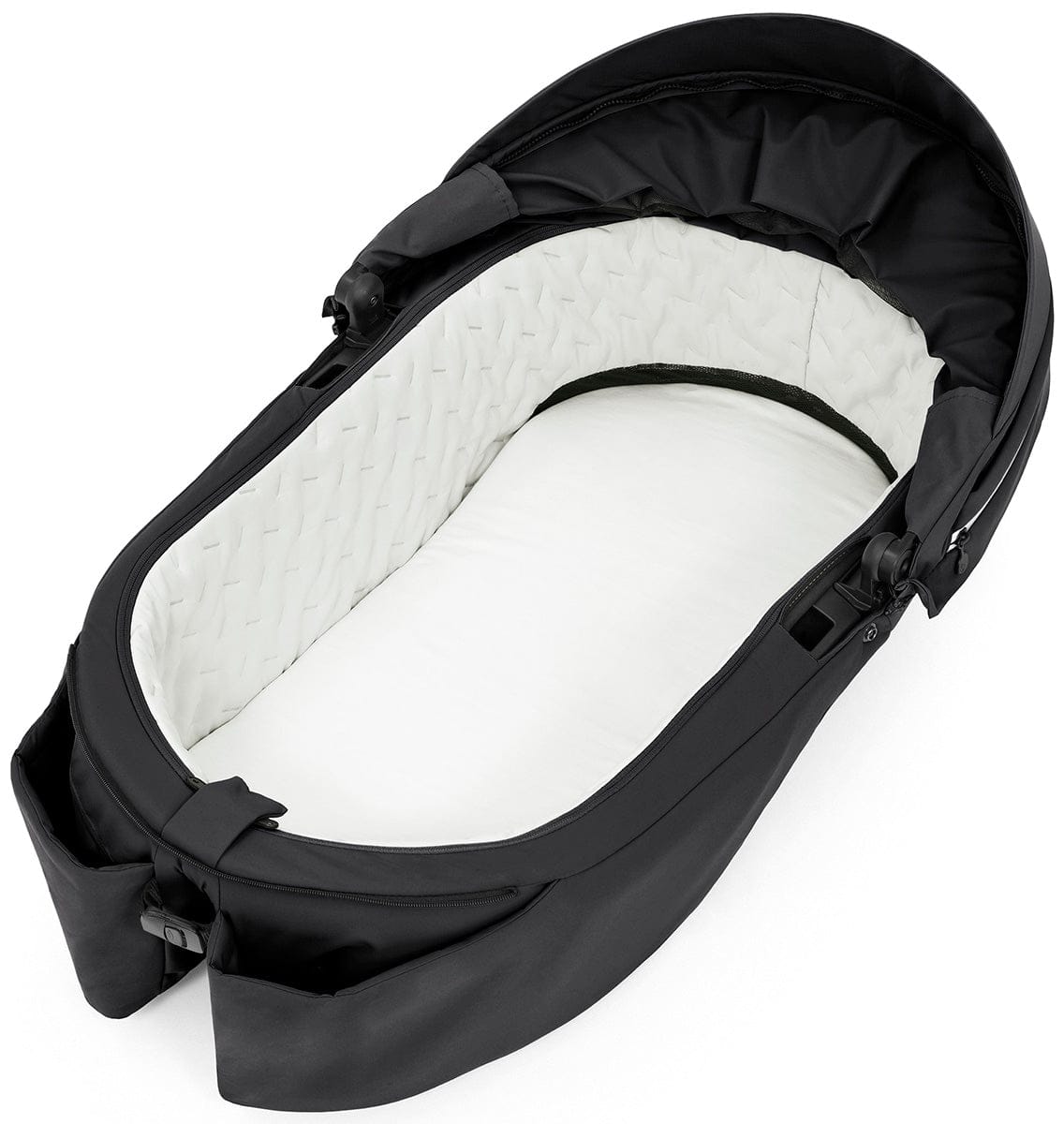 Stokke Xplory 2 pk Fitted Sheet for Carry Cot - White - 503100
