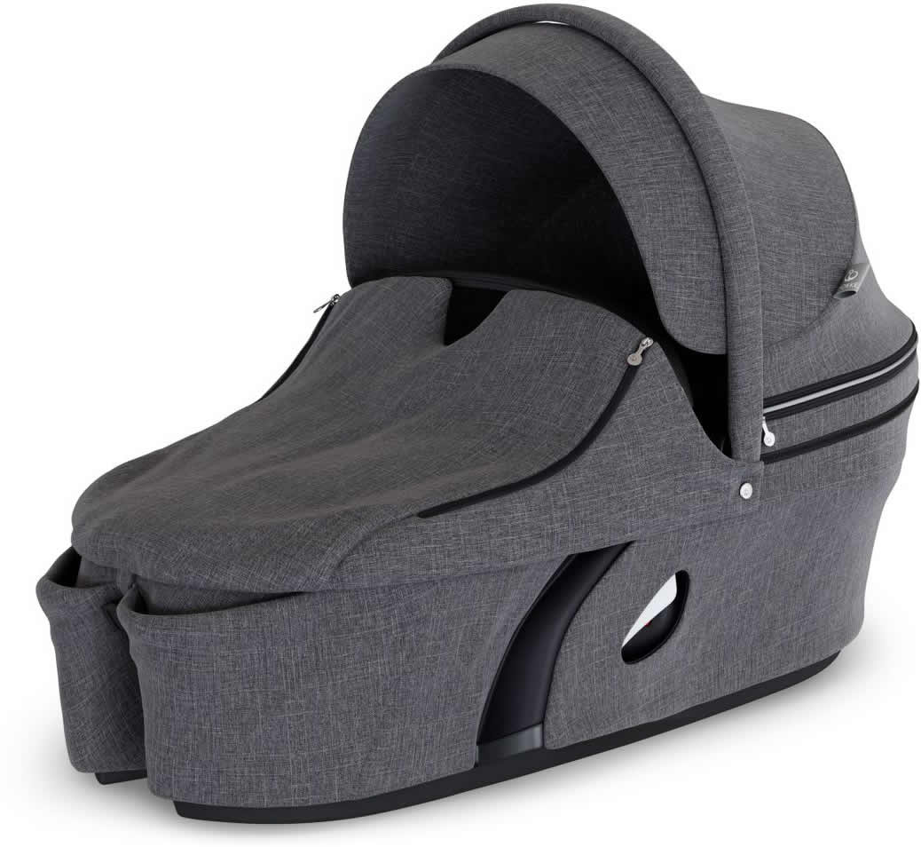 Stokke Xplory 2018 Carrycot - Black Melange