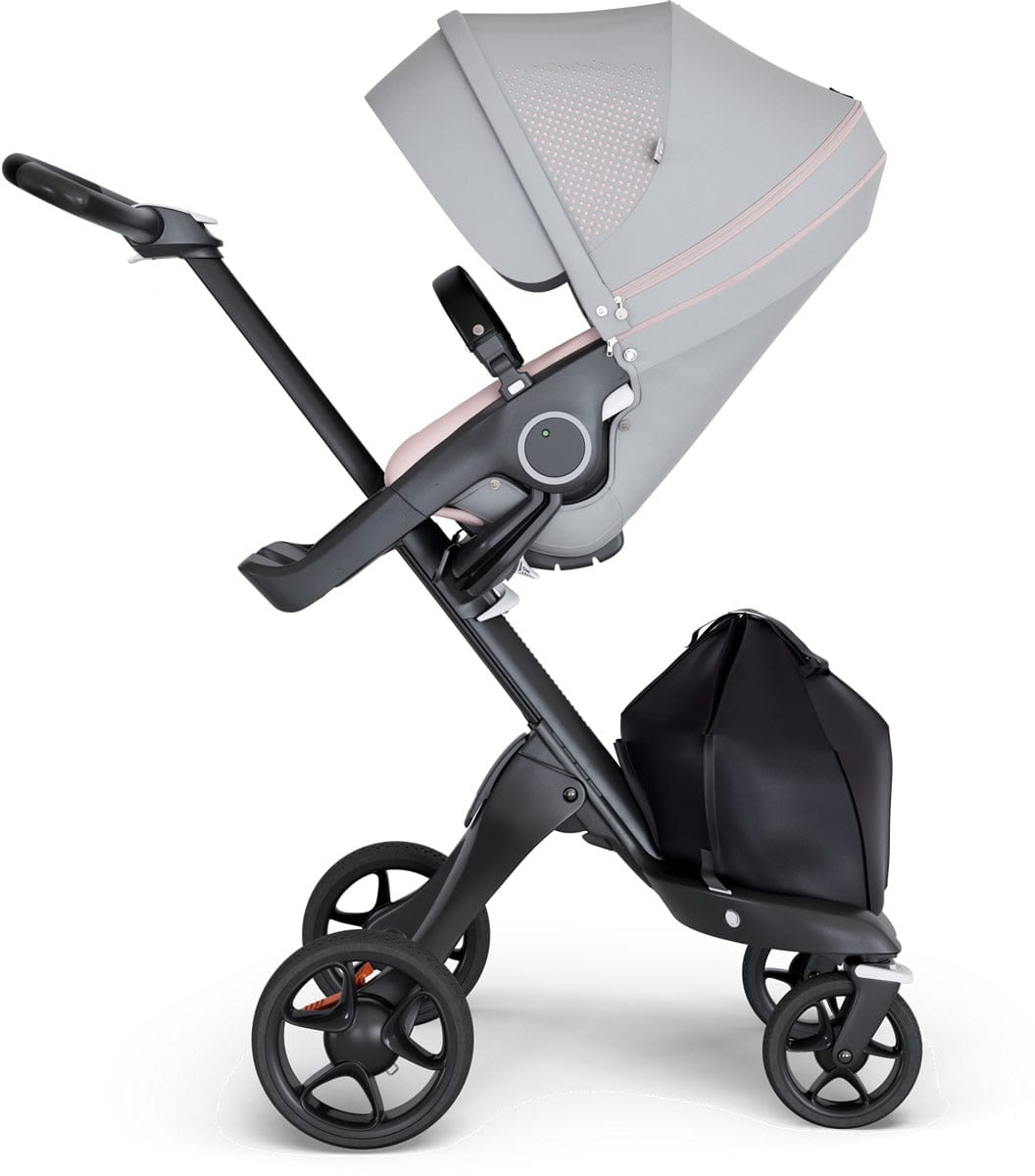Stokke Xplory 2018 Stroller - Athleisure Pink/Black/Black