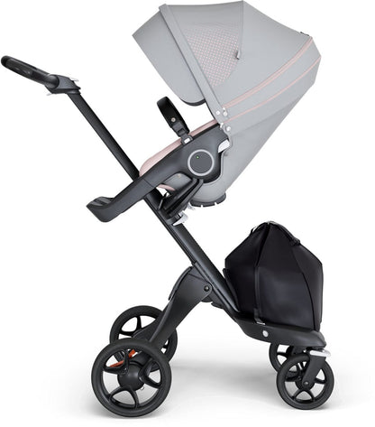 Stokke Xplory 2018 Stroller - Athleisure Pink/Black/Black