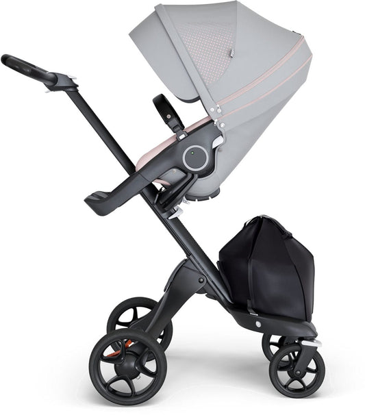 Stokke Xplory 2018 Stroller - Athleisure Pink/Black/Black