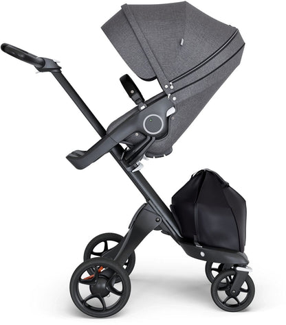 Stokke Xplory 2018 Stroller - Black Melange/Black/Black
