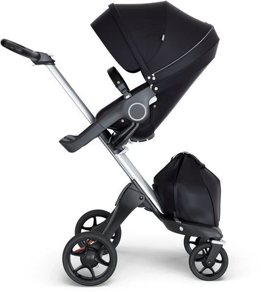 Stokke Xplory 2018 Stroller - Black/Silver/Black