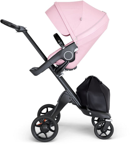 Stokke Xplory 2018 Stroller - Lotus Pink/Black/Black