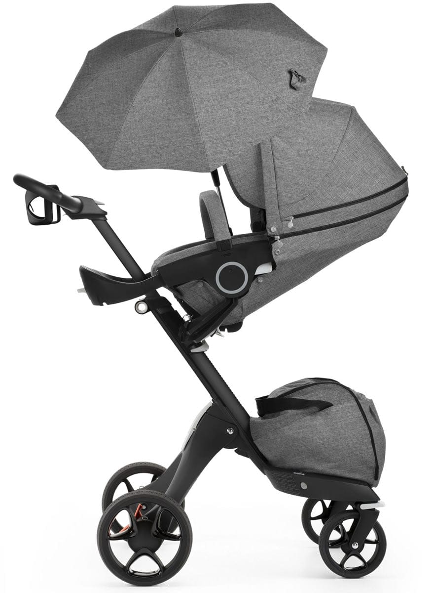 Stokke Xplory Stroller - Black/Black Melange