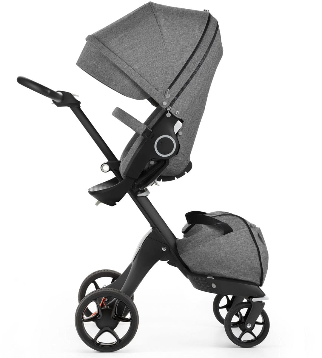 Stokke Xplory Stroller - Black/Black Melange