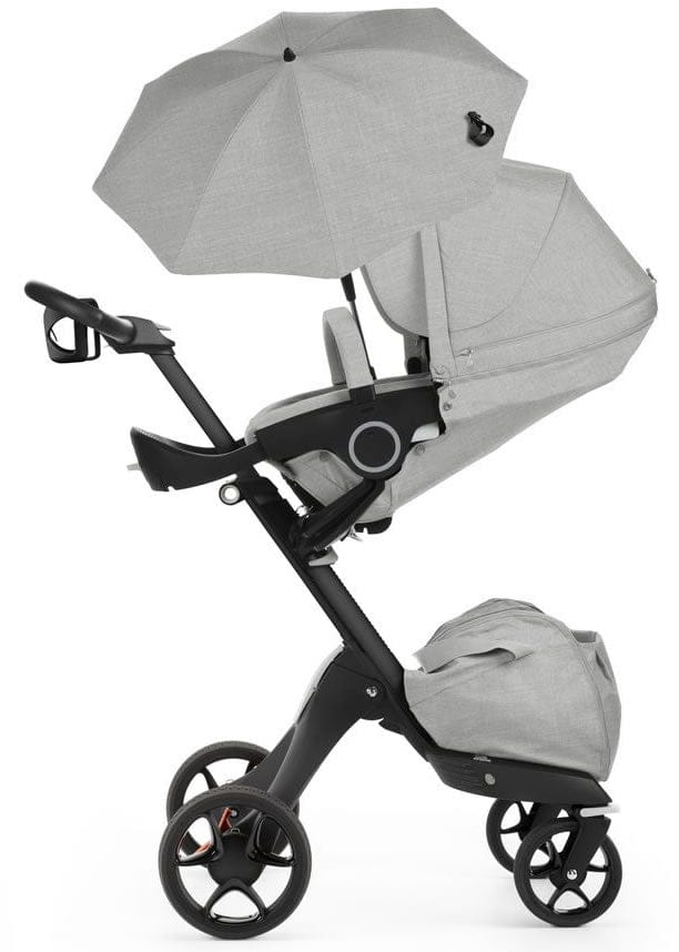 Stokke Xplory Stroller - Black/Grey Melange