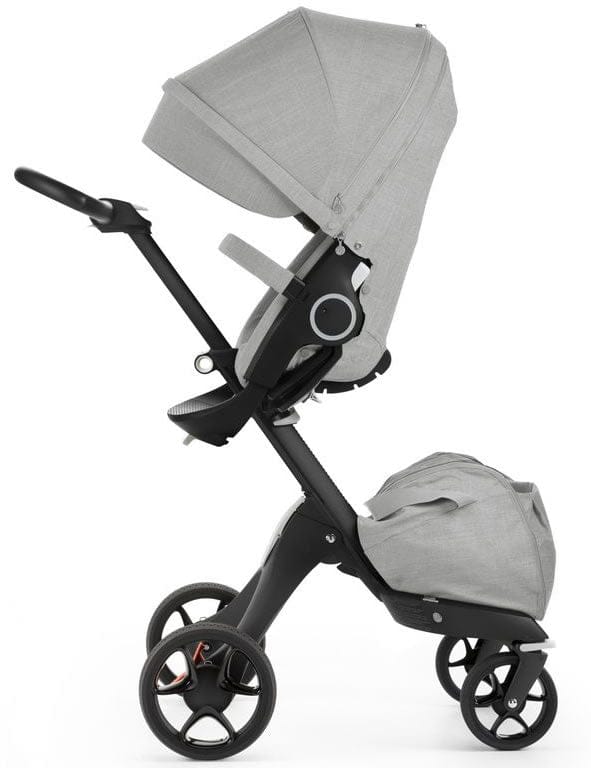 Stokke Xplory Stroller - Black/Grey Melange