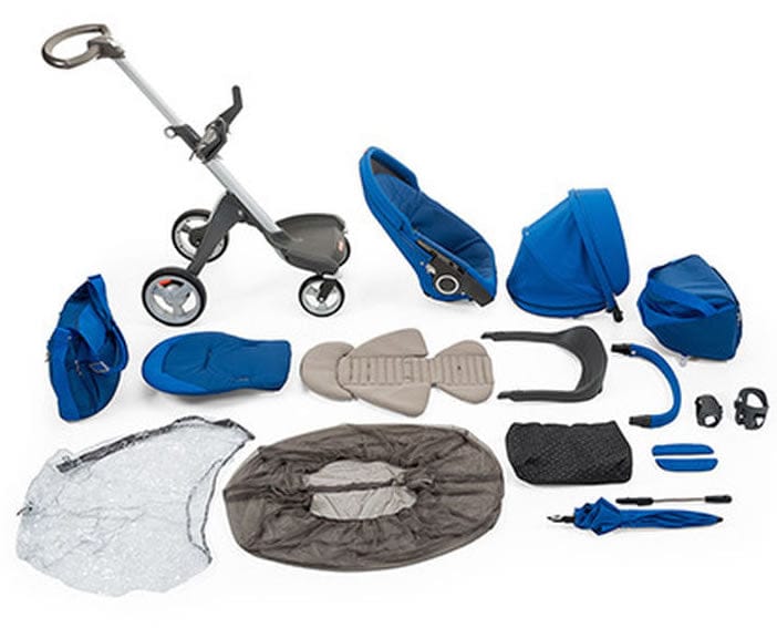 Stokke XPLORY Stroller - Cobalt Blue