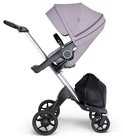 Stokke Xplory 6 Stroller - Brushed Lilac/Silver/Black