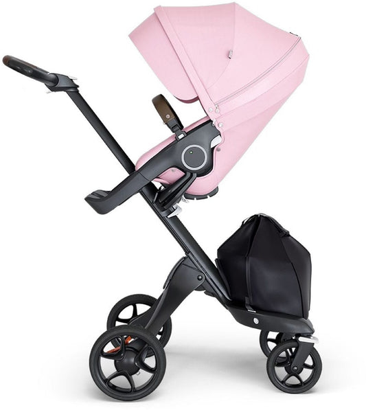 Stokke Xplory 6 Stroller - Lotus Pink/Black/Brown - 507002-509906