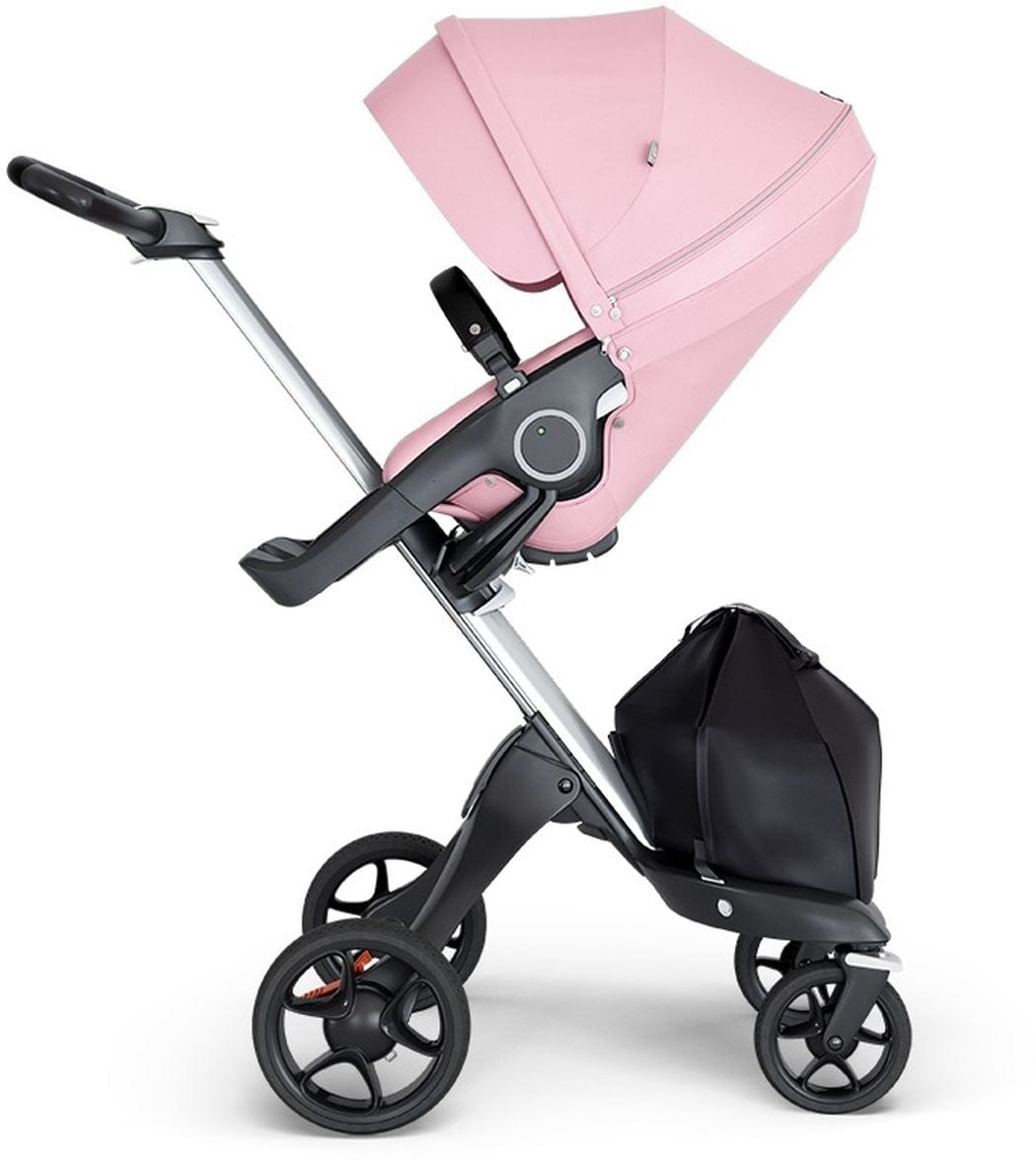 Stokke Xplory 6 Stroller - Lotus Pink/Silver/Black