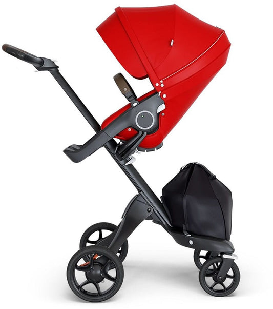 Stokke Xplory 6 Stroller - Red/Black/Brown - 507002-509905