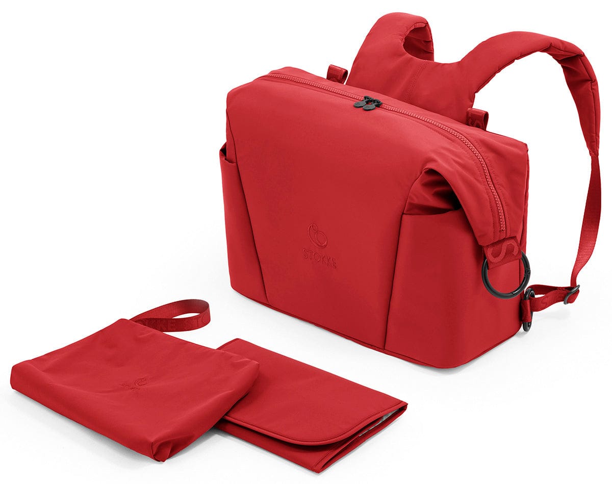 Stokke Xplory X Changing Bag · Ruby