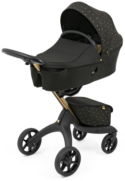 Stokke Xplory X Signature Stroller + Carry Cot Bundle - Signature Black - 571606-572106
