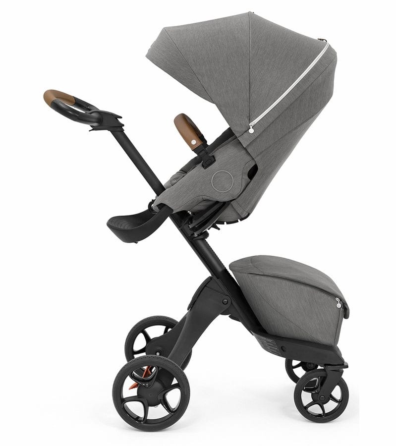 Stokke Xplory X + Stokke Pipa Travel System Bundle - Modern Grey / Black Melange