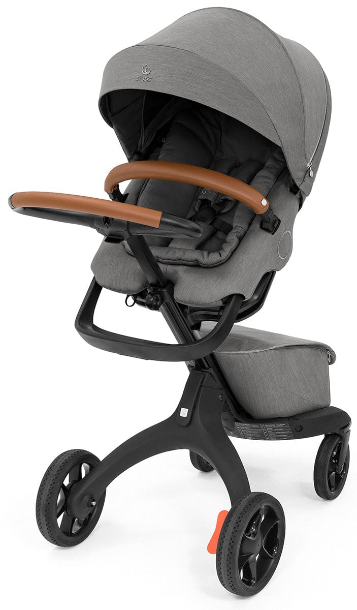 Stokke Xplory X + Stokke Pipa Travel System Bundle - Modern Grey / Black Melange