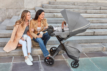Stokke Xplory X Stroller + Carry Cot Bundle - Golden Yellow - 571605-572105