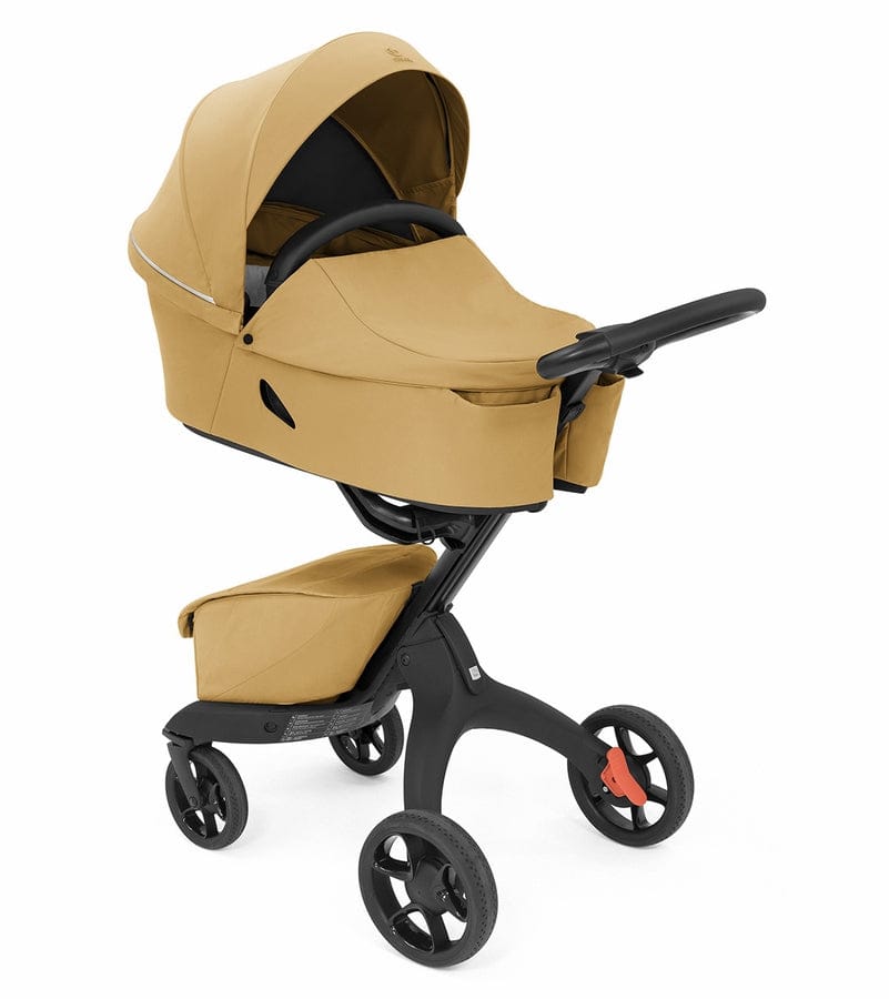 Stokke Xplory X Stroller + Carry Cot Bundle - Golden Yellow - 571605-572105
