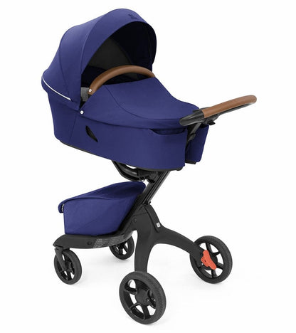Stokke Xplory X Stroller + Carry Cot Bundle - Royal Blue - 571603-572103