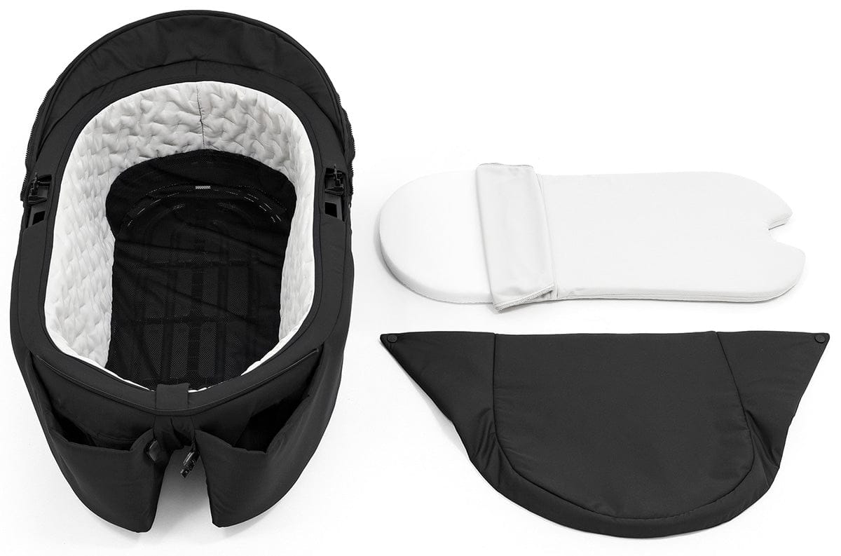 Stokke Xplory X Stroller + Carry Cot Bundle - Ruby Red - 571604-572104
