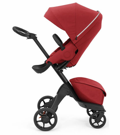 Stokke Xplory X Stroller + Carry Cot Bundle - Ruby Red - 571604-572104
